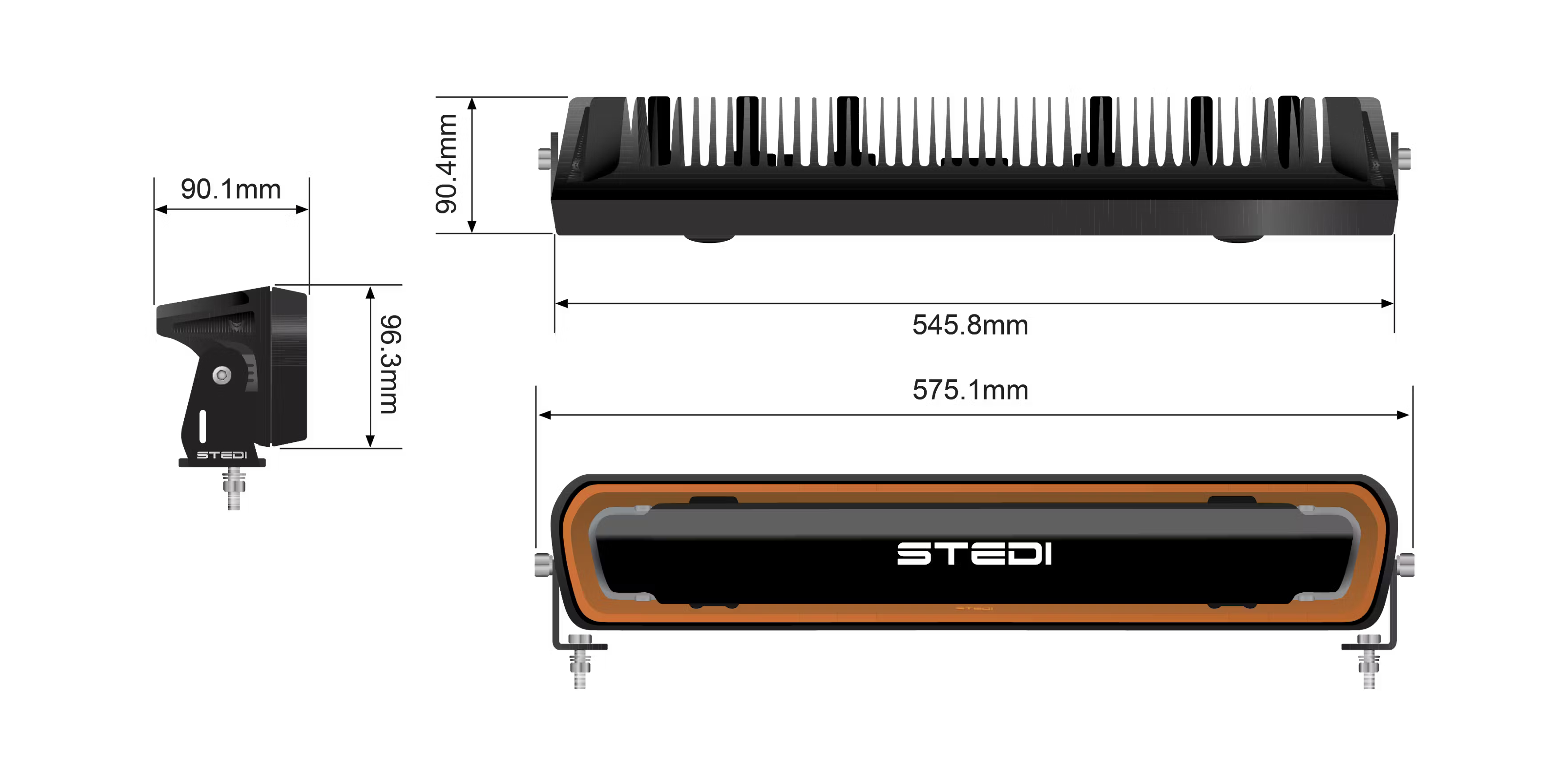 STEDI EVO 22 LED Light Bar